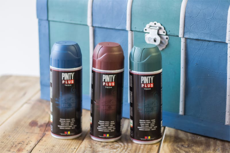 Nuevos colores efecto forja en spray Pintyplus Tech