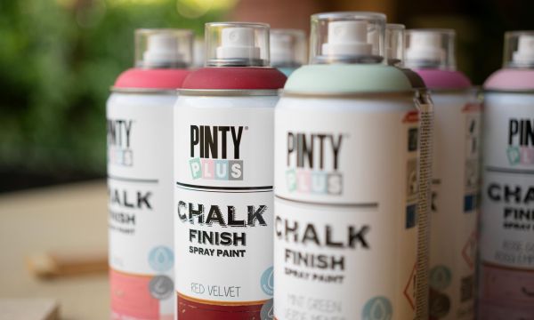 chalk finish spray paint